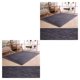thumbnail image 4 of Naiovety Tapete decorativo de felpa para puerta, alfombra rectangular de Color sólido de estilo moderno para pasillo, sala de estar, apartamento, Gris plateado 50x80cm 2piezas Naiovety CBP039101, 4 of 5