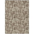 thumbnail image 2 of HomeRoots 602482 8 x 10 ft. Brown, Tan & Beige Abstract Washable Indoor & Outdoor Rectangle Area Rug, 2 of 5