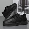thumbnail image 6 of White Platform Sneakers, Trendy Men'S Casual Sports Shoes, Stylish And Easy Little White Shoes, Comfortable And Height-Increasing Footwear Suitable for Outdoor Activities, 6 of 9