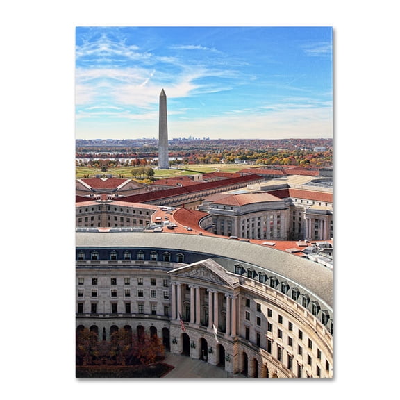 Trademark Fine Art "Washington, DC" Canvas Art by Gregory O'Hanlon