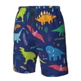 thumbnail image 4 of Balery Dinosaurs Traje de Baño Estilo Hawaiano para Hombre, Shorts de Secado Rápido con Bolsillos-Large, 4 of 6