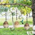 thumbnail image 4 of BinKFF Bird Nesting Material, 1 Pack Refillable Hummingbird Nesting Material Cage Holder with Natural Cotton for Hummingbird Nest, Gift for Bird Lover, Nesting Balls Birds for Outdoor, 4 of 9