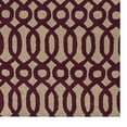 thumbnail image 4 of Rugsotic Carpets Hand Tufted Wool Eco-Friendly Area Rugs - 5'x8', Rectangle, Cream Purple, Modern Contemporary Design, High Pile Handmade Anti Skid Rugs for Living Room, Bed Room (K00734), 4 of 5