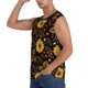 thumbnail image 3 of Fotbe Fall Sunflowers Leaves Men's Camiseta sin Mangas Estampada para Hombres, Playera Casual para Gimnasio, Entrenamiento, Playa-XX-Large, 3 of 7