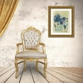 thumbnail image 3 of Goldberger, Jennifer 12x14 Gold Ornate Wood Framed with Double Matting Museum Art Print Titled - Floral Vignette III, 3 of 4