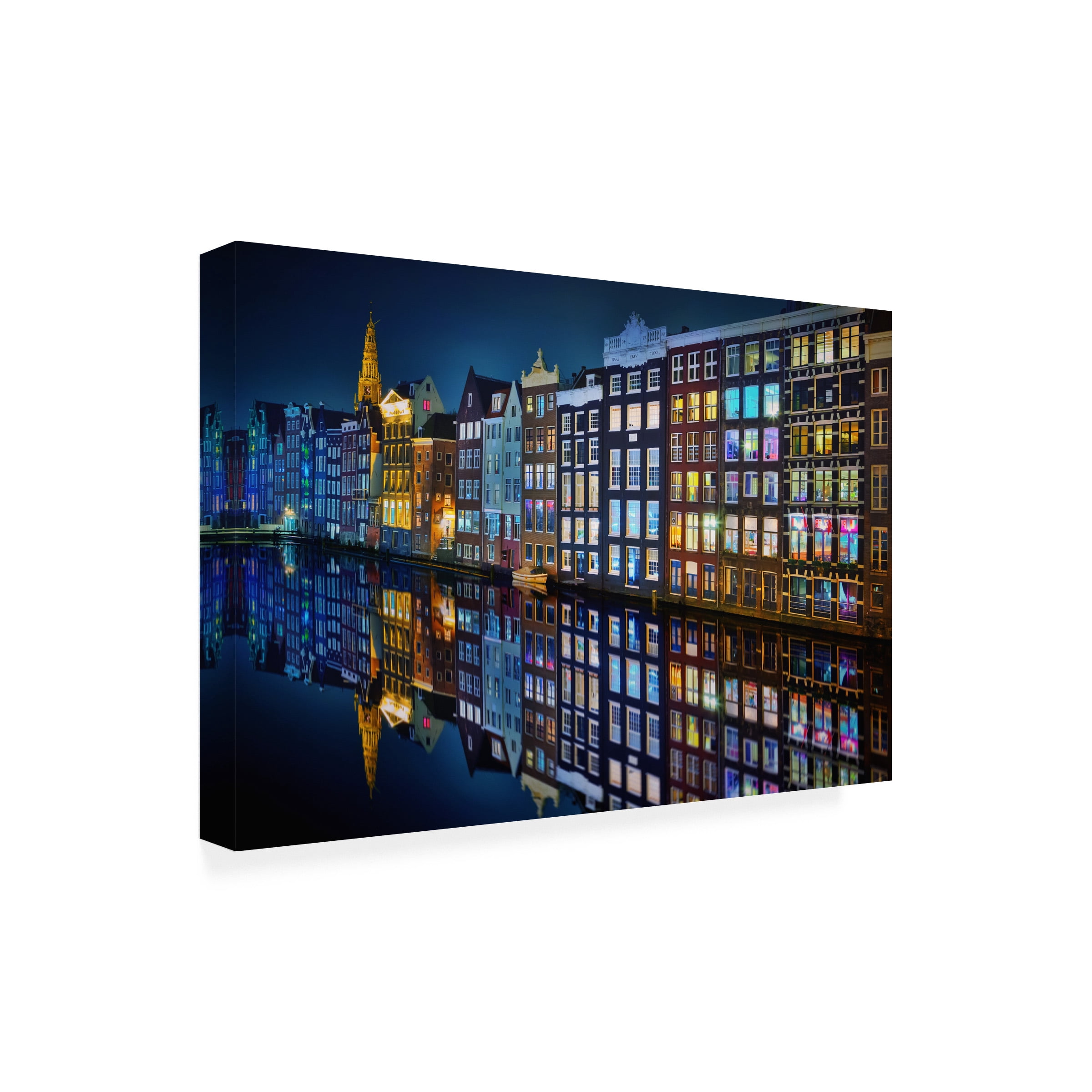 Juan Pablo De 'Amsterdam Mirror' Canvas Art