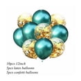 thumbnail image 3 of 10 globos de látex con confeti do de 12 puldas, globos metálicos para fiestas, baby shower, despedida de soltera, ración de boda., 3 of 6