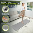 thumbnail image 5 of ProsourceFit Extra Thick Yoga and Pilates Mat 1/2-inch or 1-inch Thick for Fitness, 5 of 6