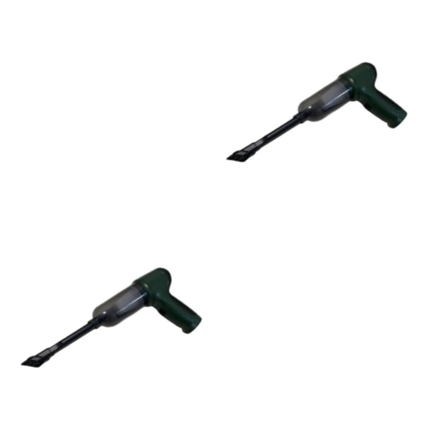 Kenally Car Vacuum Cordless Handheld USB 120W Charging Verde oscuro 2piezas