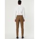 thumbnail image 5 of Vestidocuadros pahombre Pantalones de negocioscuadros ajustados con bolsillos Marrón Oscuro XL, 5 of 6