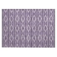 thumbnail image 2 of Addison Rugs Chantille Indoor/Outdoor Transitional Geometric Purple Washable Rectangle Rug, 1'8" x 2'6", 2 of 6