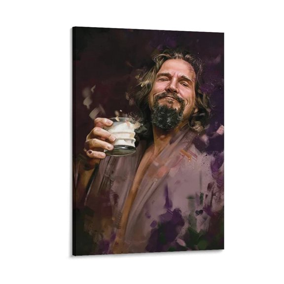 The Big Lebowski Movie Poster (4) Gifts Canvas Painting Poster Wall Art Decorative Picture Prints Modern Decor 24x36inch(60x90cm)