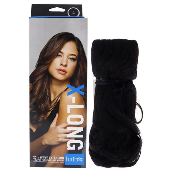 23 Wavy HF Clip In Synthetic Hair Extension (1 pc)