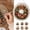 C, variant on Bisitoy DIY Christmas Pearl Art Diamond Ornament Kit Hanging Decor Craft Set