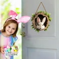 thumbnail image 4 of Easter Bunny Rabbit Hole Door Sign - Rustic Wooden Decor for a Festive Entrance, 4 of 5