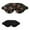 Black, variant on 3D Sleep Mask, 100% Blackout 3D Contoured Sleep Eye Mask, Comfortable & Super Soft Sleeping Mask with Adjustable Straps for Women, Men, Sleeping Travel Yoga Naps (Peony Flower - Pack of 1)
