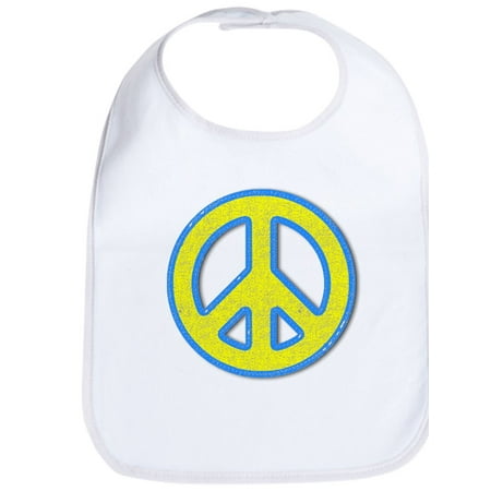 

CafePress - Ukraine Flag Ukrainian Pride Peace Symbol - Cute Cloth Baby Bib Toddler Bib