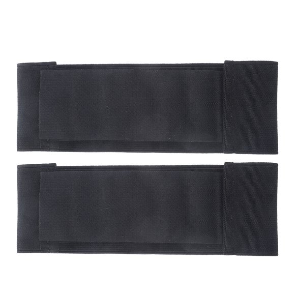 espinilleras elásticas ajustables para hombre y mujer, antideslizantes, para hockey sobre césped y fútbol.