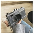 thumbnail image 2 of Dengmore Daily Casual Crossbody Bag Glitter Camera Shaped Bag Crossbody Bag Small Crossbody Purse Evening Clutch Camera Shaped Purse Glitter Handbag For Women, 2 of 9