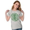 thumbnail image 3 of Drop Tuition Not Bombs Cute College Womens Fitted Plus Size Graphic Tee Brisco Brands 2X, 3 of 5
