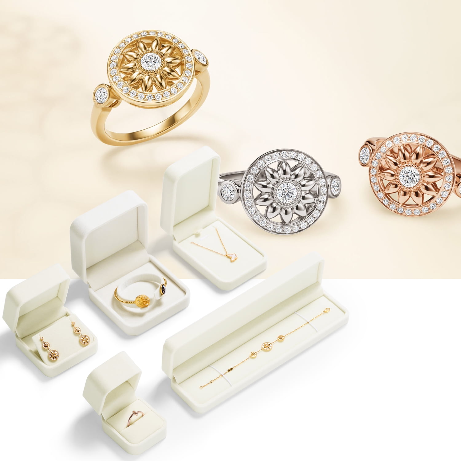 Elegant White Velvet Jewelry Gift Box – Perfect For Earrings, Rings & Keepsake Storage 3 thumbnail image