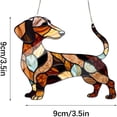 thumbnail image 2 of Funny Stained Glass Window Hanging for Home Decor, 2 of 3