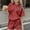 Red, variant on ATOGUTA Tween Outfits Girls Trendy Kids Short Sleeve T-Shirts and Elastic Waist Shorts Clothing Sets Hot Pink, Size 3T-15