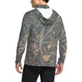 thumbnail image 4 of Sun Protection Tops,Men's Hunting Shirts with Mask UPF 50+ Camo Long Sleeve Fishing Hoodie Shirt with Adjustable Drawstring, 4 of 9