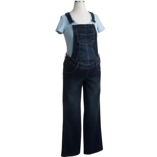Maternity Denim Overalls