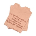 thumbnail image 2 of Mary's Prayer a Spiritual and Inspirational Unisex Jersey Short Sleeve Tee, 2 of 6