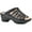 Pewter/Burnished/Smooth, variant on White Mountain Womens Valencia Caged Faux Leather Wedge Sandals