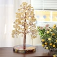 thumbnail image 3 of Moyic Exquisito árbol de topacio amarillo riqueza y suerte para el hogar que atrae el árbol de gemas de energía positiva Feng Shui Decoración del hogar, 3 of 6