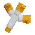 thumbnail image 4 of Enchufe y enchufe de aviación 16A, conector de alimentación eléctrica Industrial, conector de aviación resistente , conectores de Hugo Enchufe de aviación, 4 of 6