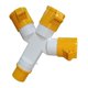 thumbnail image 4 of Enchufe de aviación,Conector de alimentación impermeable de montaje en panel de 3 pines,Conector de cable de luz LED de enchufe de aviación,Conector de alimentación eléctrica industrial, 4 of 6