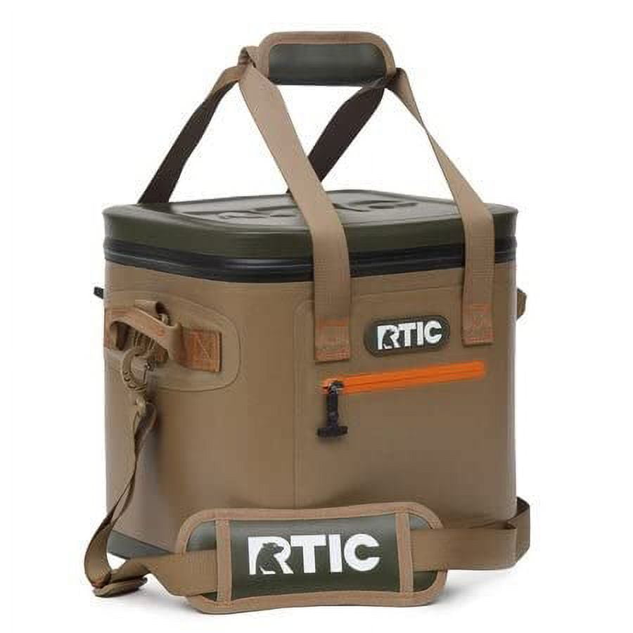 RTIC Soft Cooler Insulated Bag Portable Ice Chest Box for Lunch, Beach,  Drink, Beverage, Travel, Camping, Picnic, Car, Leak-Proof with Zipper