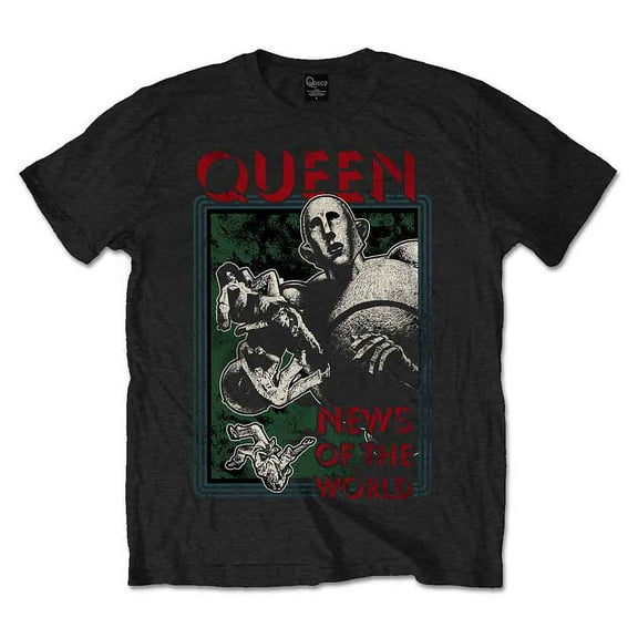 Queen Unisex T-Shirt News of the World (Medium)