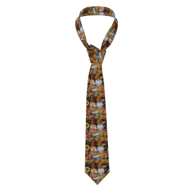 Fotbe Welcom Fall Corbata Clásica para Hombre con Estampado – Corbata de Seda Jacquard Tejida, para Negocios, Bodas y Eventos Formales