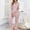 Pink, variant on Pj Sets For Woman Sevevn Lounge Sets for Women Long Sleeve Knit Ribbed Pajama Sets 2 Piece Casual Loungewear with Pockets