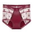 thumbnail image 3 of Women's Panties Comfortable Lace Seamless Bikini Underwear for Everyday Wear with Light Back Coverage, 3 of 5