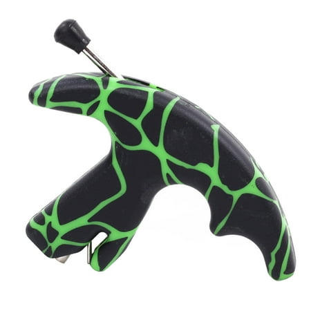 3 Finger Grip Thumb Trigger Release Assistant Compound Bow Archery Release Aid Hunting Thumb Caliper Trigger Handheld