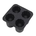 thumbnail image 1 of Hacer Hielo Resistencia A Bajas Temperaturas Modelo De Hielo Esférico Diseño De Cuatro Orificios Carcasa Antiadherente Bandeja Cuadrada De Buena Elasticidad Speravity  HA040476-04, 1 of 6