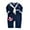 Navy Blue, variant on StylesILove Newborn Infant Toddler Baby Boy Sailor Anchor Cosplay Romper Jumpsuit Holiday Festival Onesie Outfit (70/3-6 Months, Navy Blue)