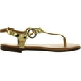 thumbnail image 2 of Bella Marie Girls Marie-9K Fashion Slip on Cute Braid Style Strappy Buckle Kids Sandals, 2 of 4