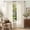 Cream White, variant on TOPICK Farmhouse Semi Sheer Curtains Light Filtering 84 inch Curatins Back Tab Linen Blend Drapes for Living Room Bedroom Dining Room 2 Panels Crude