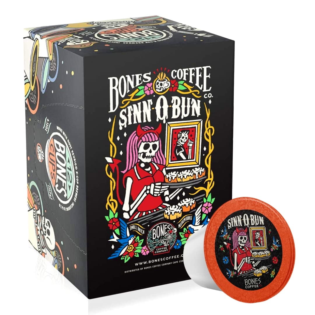 Bones Coffee Company Sinn 'O' Bun Ground Coffee Beans Bones Coffee Company Sinn 'O' Bun Ground Coffee Beans