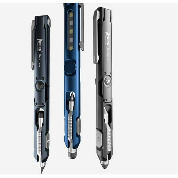 E61 LED EDC Pen Light Multi-functional USB Rechargeable Flashlight 130 Lumens Magnetic For Writing Home Lighting