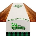 thumbnail image 5 of Chemin de Table pour la Saint-Patrick, Chemin de Table Simple et Généreux Résistant à la Graisse, 1x Chemin de Table en Liquidation, 5 of 5