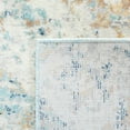 thumbnail image 6 of SAFAVIEH Aria Mide Geometric Runner Rug, Ivory/Blue, 2' x 8', 6 of 7