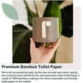 thumbnail image 5 of Reel Bamboo Toilet Paper, 3-Ply, Eco-Friendly, 48 Rolls, 300 Sheets Per Roll, 5 of 5