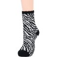 thumbnail image 2 of Zando Womens Black Fuzzy Socks Bulk Warm Fuzzy Slipper Socks Thick Softest Fuzzy Crew Socks Gifts, 2 of 6